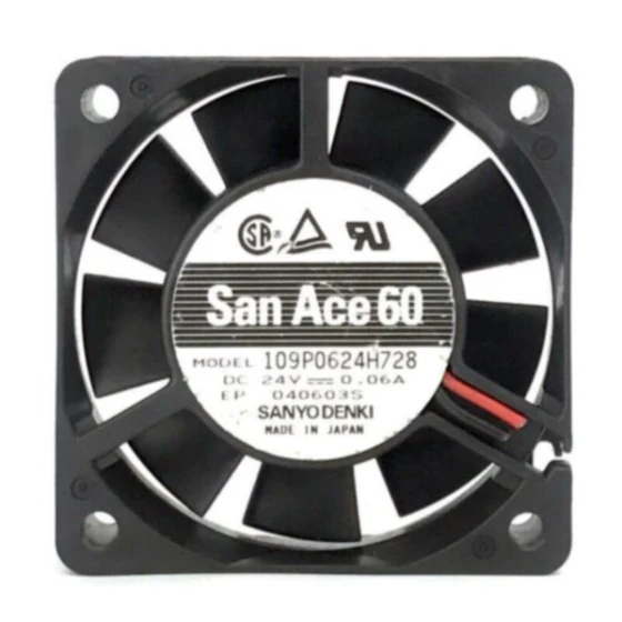 Sanyo 109P0624H728 Fläkt