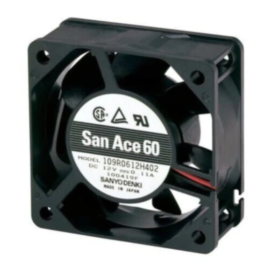 Sanyo 109R0624G4D01 Fläkt
