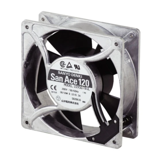Sanyo Denki 109S025UL fläkt