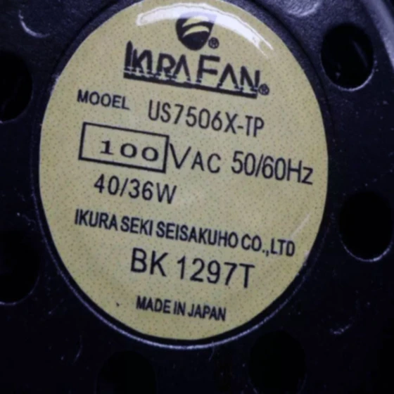 IKURA 7506X Fläkt
