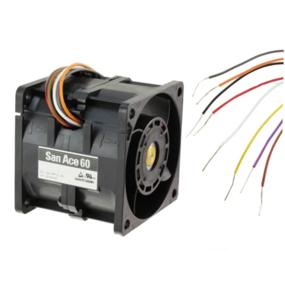 Sanyo Denki 9CRA0612P6J001 fläkt