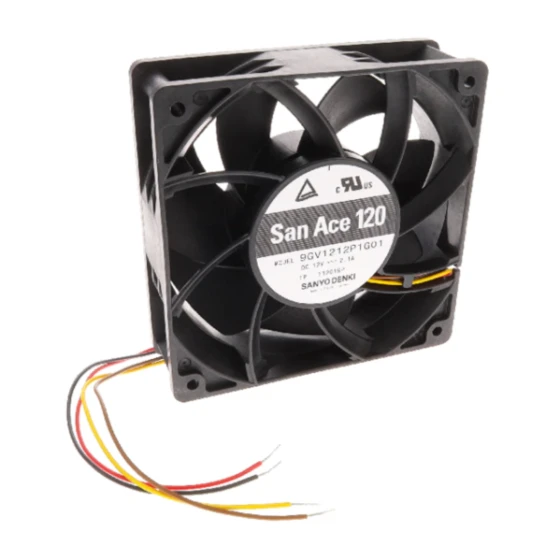 Sanyo Denki 9GV1212P1G01 fläkt
