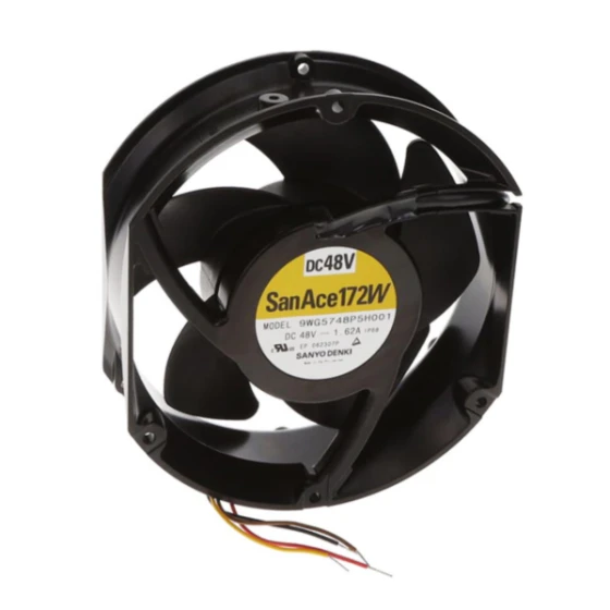 Sanyo Denki 9WG5748P5H001 fläkt