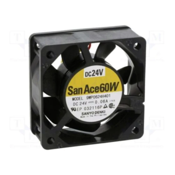 Sanyo Denki 9WP0624H401 Fläkt