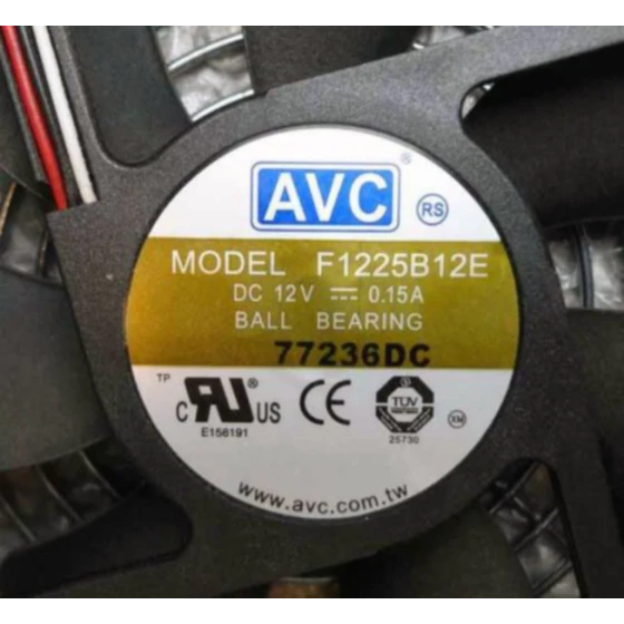 AVC F1225B12E Fläkt