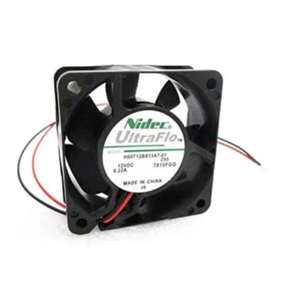 Nidec H60T12BS13A7-01 Fläkt