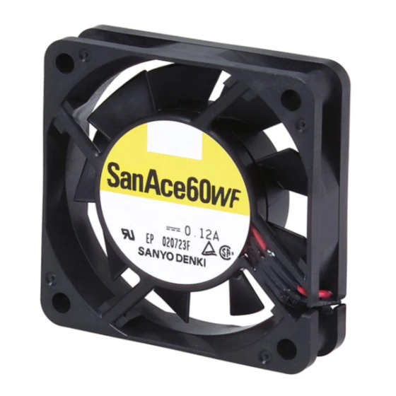 Sanyo Denki 9WF0624H7D01 fläkt