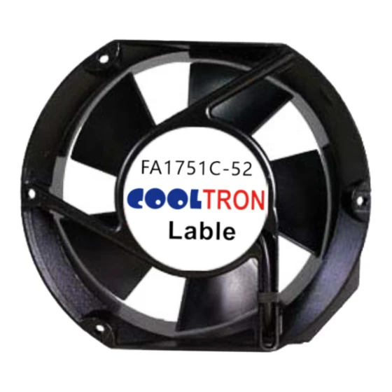 Cooltron FA1751B11T7C-52 fläkt