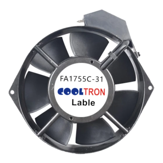 Cooltron FA1755B11T7C-31 fläkt