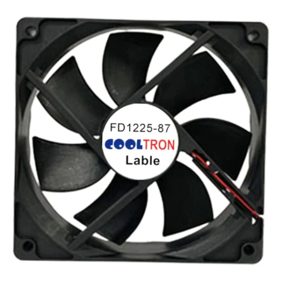 Cooltron Industrial Supply FD1225L24W5-87-2RC2 fläkt