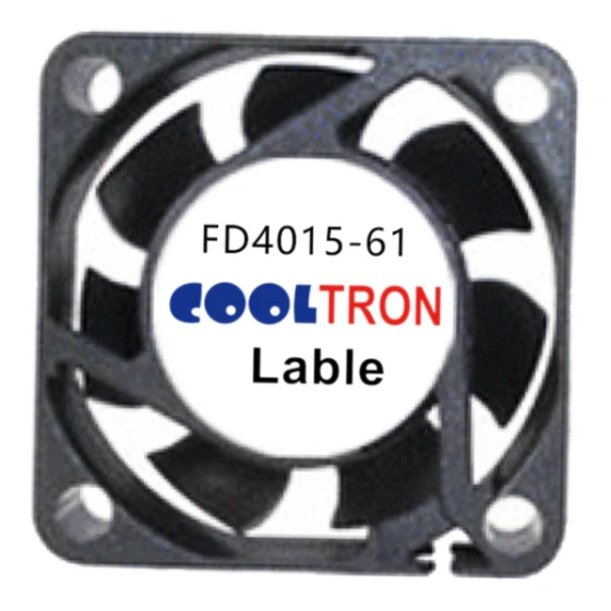 Cooltron Industrial Supply FD4015B12W5-61-4JC1 fläkt
