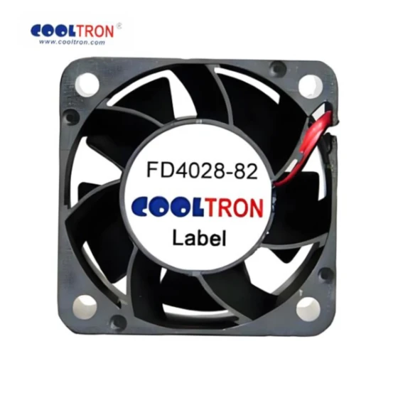 Cooltron Industrial Supply FD4028B12W11-82B-2R fläkt