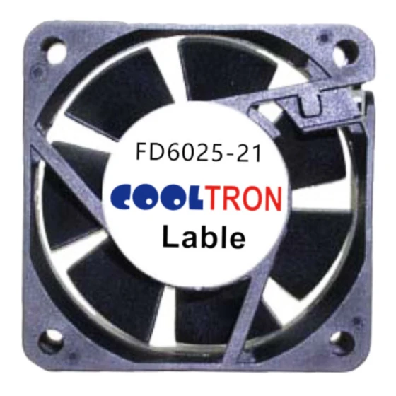 Cooltron Industrial Supply FD6025B24W11-21-2R fläkt