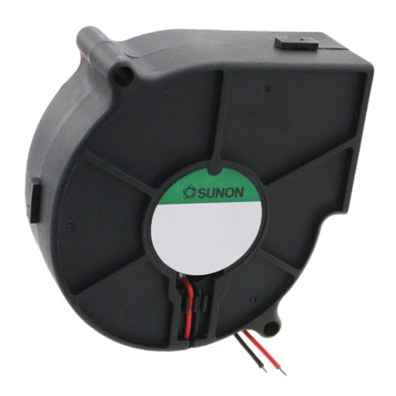 Sunon PMB1275PNB3-AY.(2).GN fläkt