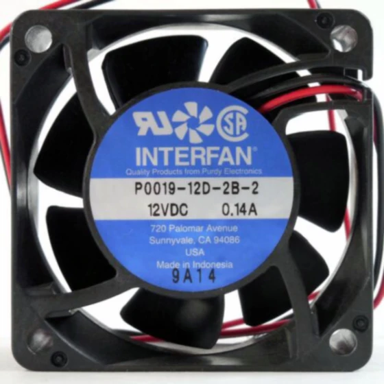 Interfan PO019-12D-2B-2 Fläkt