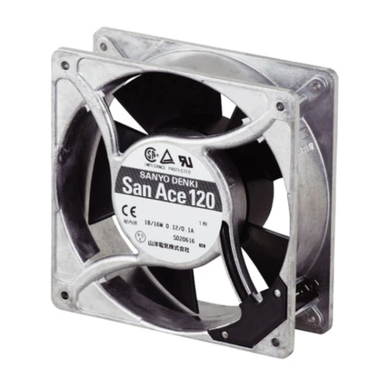 Sanyo Denki 109S406UL-30 fläkt