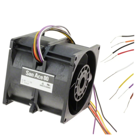 Sanyo Denki 9CRA0824P8G001 fläkt